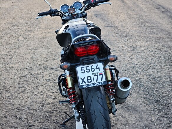 2006 Honda CB 400 Super Four, чёрный, 390000 рублей - вид 4