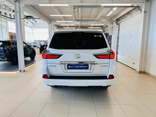 2018 Lexus LX 570 III Рестайлинг 2, белый, 9999900 рублей, вид 5
