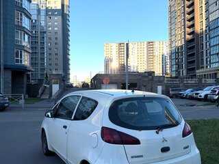 2009 Mitsubishi Colt CZ1 VI (Z30) Рестайлинг, белый, 350000 рублей, вид 3