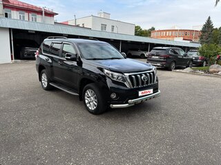 2014 Toyota Land Cruiser Prado 150 Series Рестайлинг 1, чёрный, 3100000 рублей, вид 3