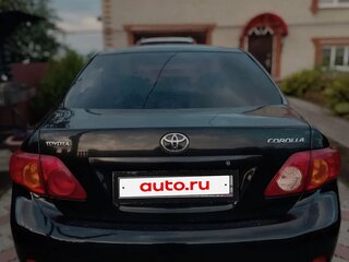 2008 Toyota Corolla X (E140, E150), чёрный, 690000 рублей, вид 3