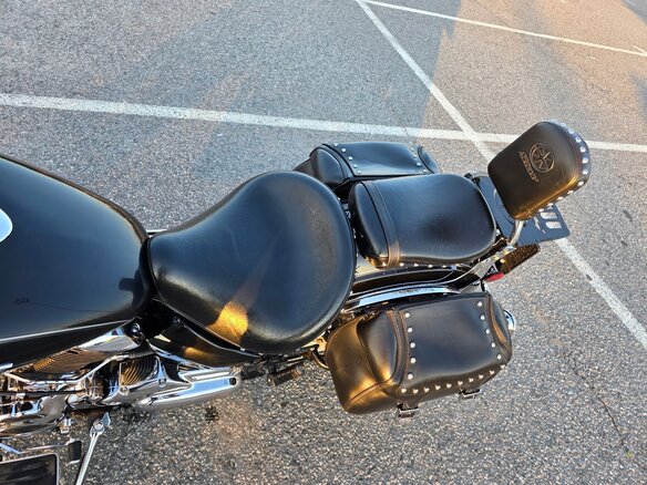 2008 Yamaha XVS1100, чёрный, 640000 рублей - вид 5