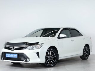 2016 Toyota Camry VII (XV50) Рестайлинг, белый, 1899000 рублей, вид 2