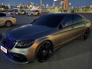 2014 Mercedes-Benz S-Класс 500 Long VI (W222, C217), серый, 3300000 рублей, вид 1