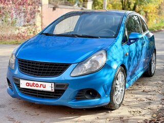 2008 Opel Corsa OPC D, синий, 469000 рублей, вид 4