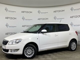 2013 Skoda Fabia II Рестайлинг, белый, 549900 рублей, вид 1