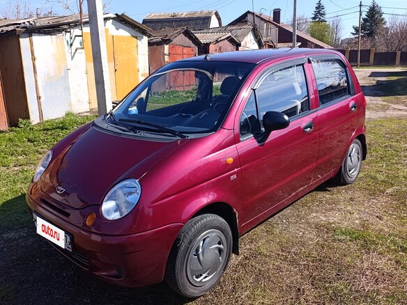 2008 Daewoo Matiz I Рестайлинг, красный, 210000 рублей