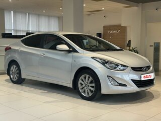 2015 Hyundai Elantra V (MD) Рестайлинг, серебристый, 1299000 рублей, вид 3