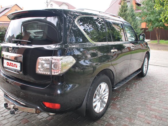 2013 Nissan Patrol VI (Y62), чёрный, 2600000 рублей - вид 6
