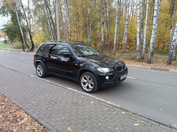 2009 BMW X5 30d II (E70), чёрный, 1730000 рублей - вид 7