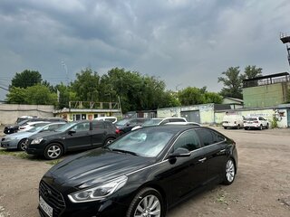 2017 Hyundai Sonata VII (LF), чёрный, 1490000 рублей, вид 1