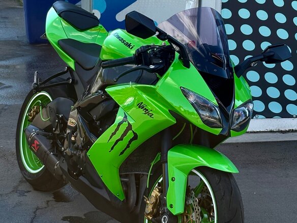 2007 Kawasaki ZX-10R Ninja, зелёный, 735000 рублей - вид 19