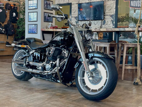 2025 Harley-Davidson Fat Boy, чёрный, 3300000 рублей, вид 1