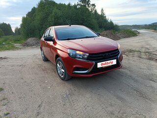 2019 Lada (ВАЗ) Vesta I, красный, 750000 рублей, вид 2
