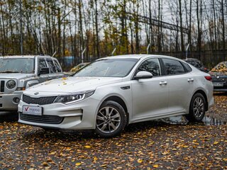2017 Kia Optima IV, белый, 1399000 рублей, вид 1