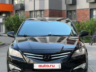 2014 Hyundai Solaris I Рестайлинг, чёрный, 1200000 рублей, вид 3