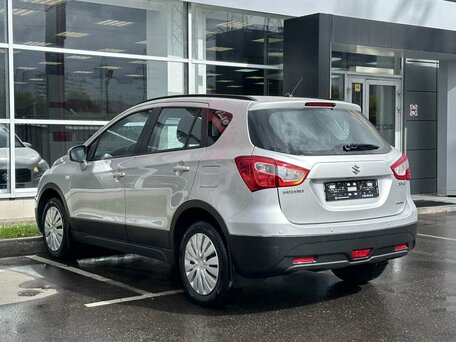 2013 Suzuki SX4 II (S-Cross), серебристый, 1050000 рублей, вид 4