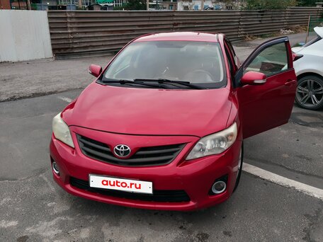 2010 Toyota Corolla X (E140, E150) Рестайлинг, красный, 775000 рублей, вид 1