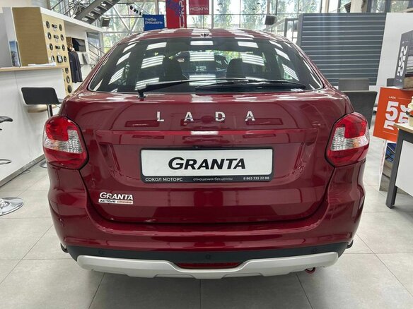 2026 Lada (ВАЗ) Granta Active Cross I Рестайлинг, красный, 1411000 рублей - вид 4