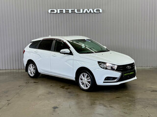 2019 Lada (ВАЗ) Vesta SW I, белый, 1147000 рублей, вид 3