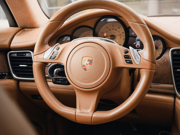 2014 Porsche Panamera GTS I Рестайлинг, синий, 3500000 рублей - вид 21