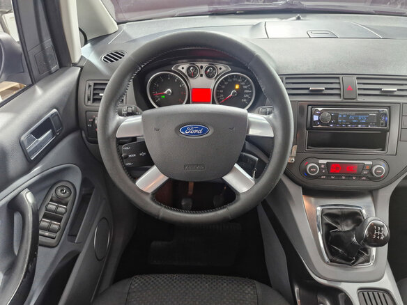 2008 Ford C-MAX I Рестайлинг, серебристый, 297000 рублей - вид 11