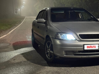 1998 Opel Astra G, серебристый, 300000 рублей, вид 1