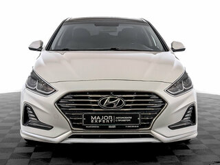2017 Hyundai Sonata VII (LF) Рестайлинг, белый, 1500000 рублей, вид 2