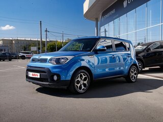 2017 Kia Soul II Рестайлинг, синий, 1589000 рублей, вид 2