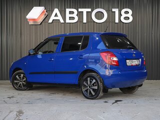 2008 Skoda Fabia II, синий, 369000 рублей, вид 4