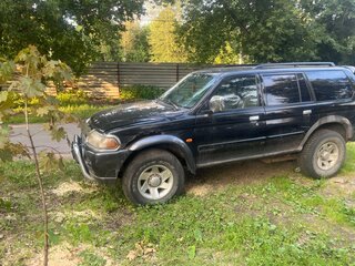 2001 Mitsubishi Pajero Sport I, чёрный, 410000 рублей, вид 4