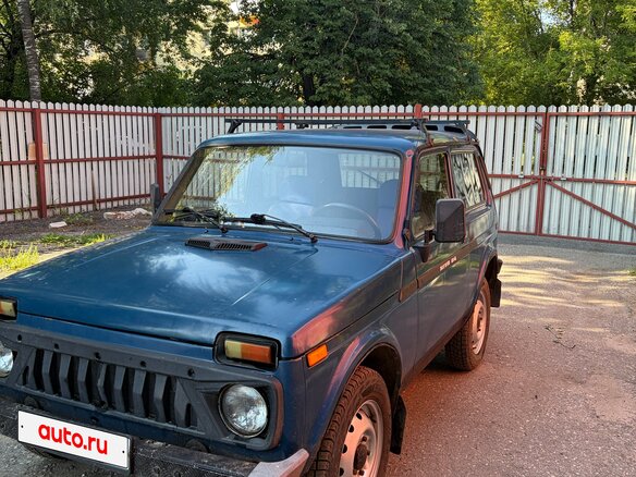 2001 Lada (ВАЗ) 2121 (4x4) I Рестайлинг, синий