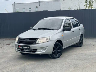 2012 Lada (ВАЗ) Granta I, серебристый, 187000 рублей, вид 1