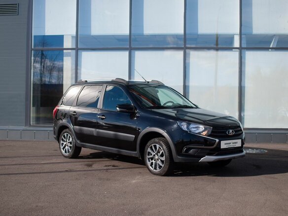 2023 Lada (ВАЗ) Granta Cross I Рестайлинг, чёрный, 720000 рублей - вид 4