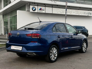 2020 Volkswagen Polo VI, синий, 1747000 рублей, вид 5