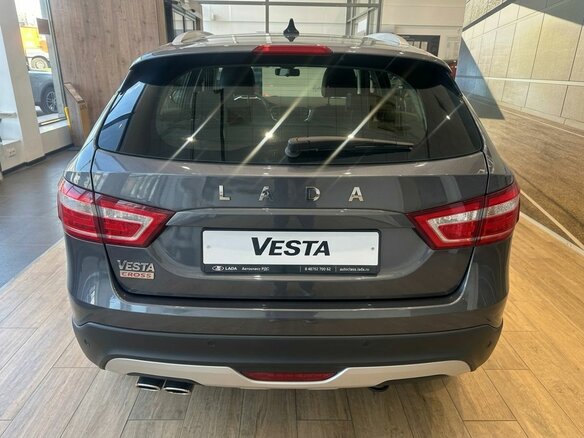 2026 Lada (ВАЗ) Vesta SW Cross I Рестайлинг (NG), серый - вид 4