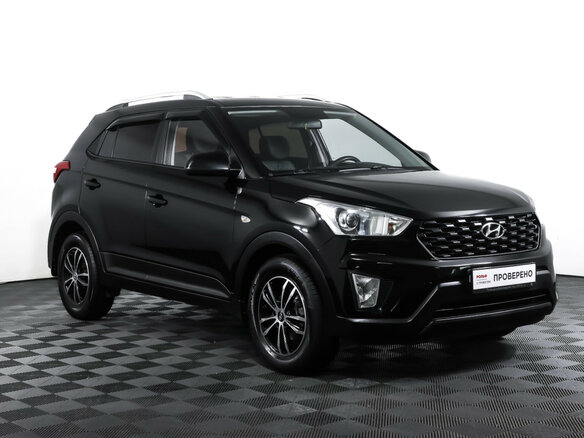 2021 Hyundai Creta I Рестайлинг, чёрный, 1664233 рублей - вид 2