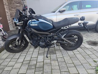 2017 Yamaha XSR900, голубой, 735000 рублей, вид 3