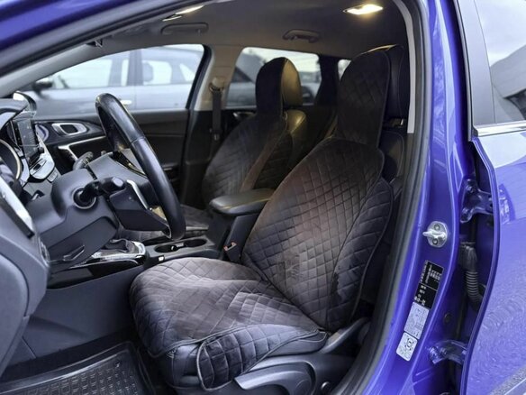 2021 Kia Ceed III, синий, 1900000 рублей - вид 9