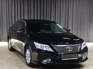 2012 Toyota Camry VII (XV50), чёрный, 1299000 рублей, вид 3