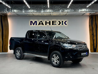 2018 Toyota Hilux VIII, чёрный, 2600000 рублей, вид 1