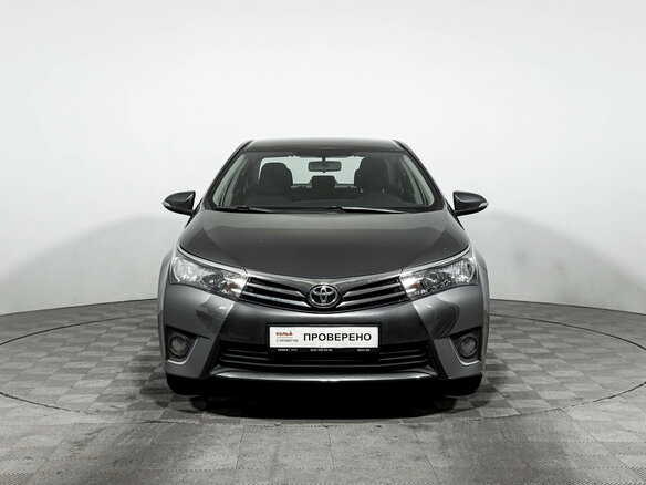 2014 Toyota Corolla XI (E160, E170, E180), серый - вид 1