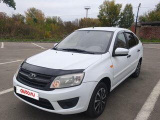 2014 Lada (ВАЗ) Granta I, белый, 340000 рублей, вид 1