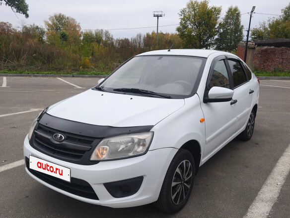 2014 Lada (ВАЗ) Granta I, белый, 340000 рублей