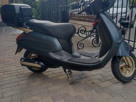 2002 Honda Lead 100, серебристый, 70000 рублей, вид 2