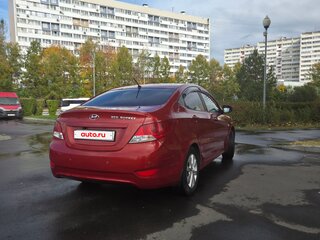 2012 Hyundai Solaris I, красный, 590000 рублей, вид 3