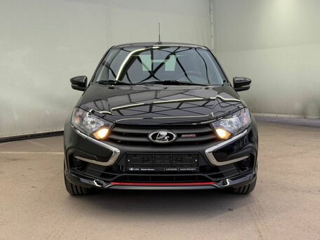 2025 Lada (ВАЗ) Granta Sport I Рестайлинг, чёрный, 1516000 рублей, вид 3