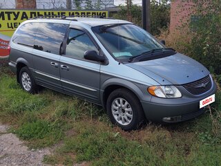 2003 Chrysler Town & Country IV, голубой, 915000 рублей, вид 2