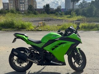 2015 Kawasaki Ninja 300, зелёный, 420000 рублей, вид 4