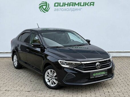 2020 Volkswagen Polo VI, чёрный, 1650000 рублей, вид 3